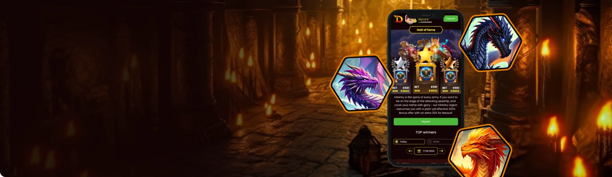 Dragon Slots mobile app