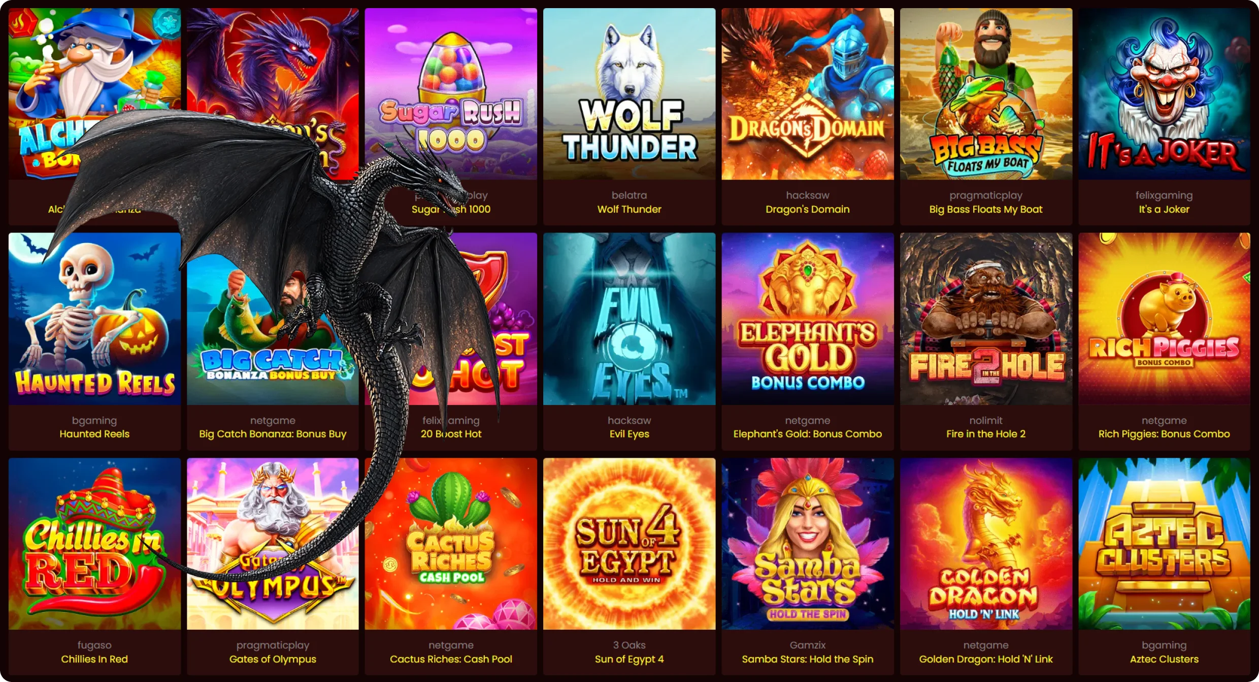 Dragon Slots kasino platforma
